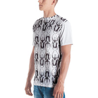 Black & White Opposites Beetles by Robert Bowen Men's T-shirt - Robert Bowen Tees